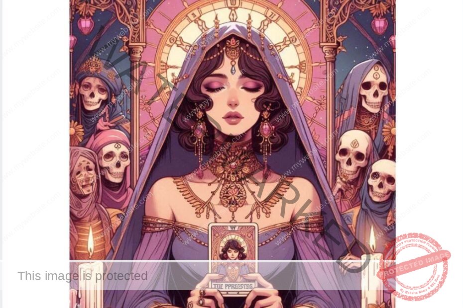 여사제 카드(The High Priestess)