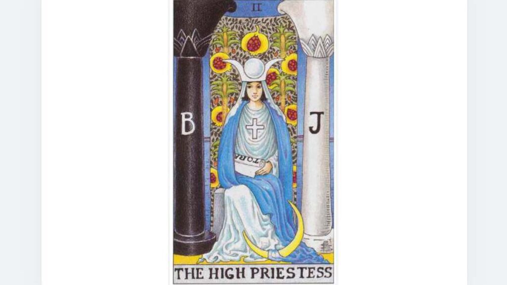 고위 여사제 카드(The High Priestess)