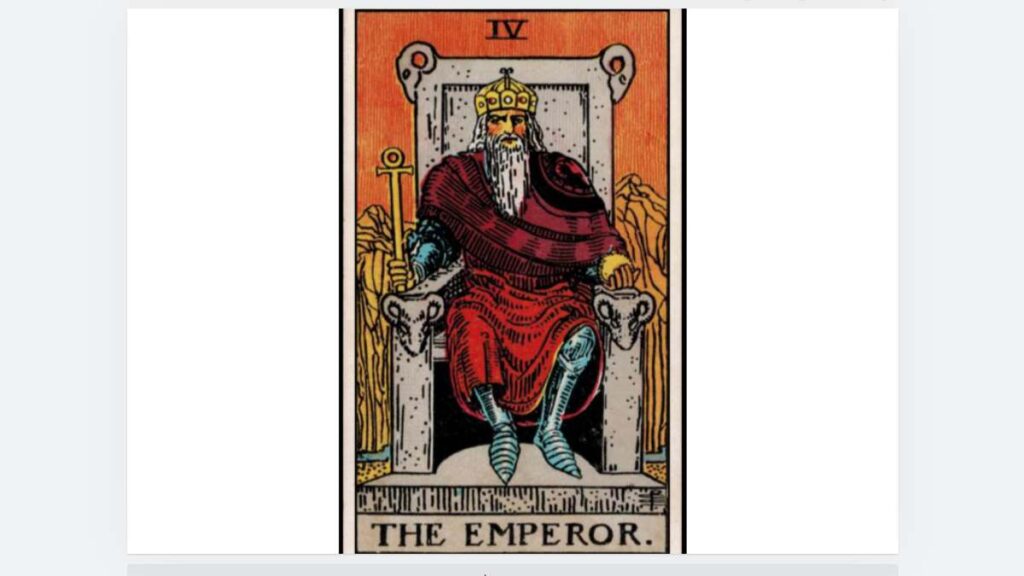 4 황제 카드(The Emperor)