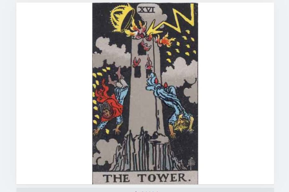 탑 타워 카드(The Tower)