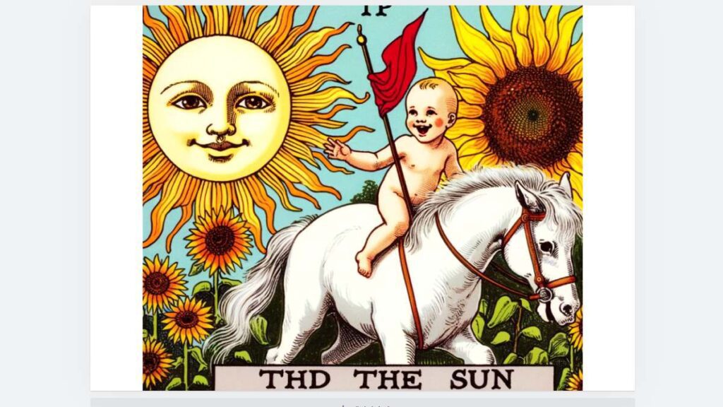'The Sun' 태양 카드