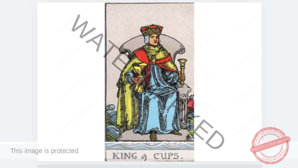 킹 컵 왕 카드