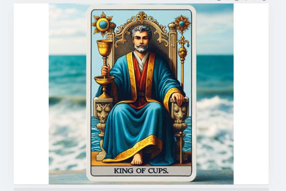 yes or no 해석 킹 컵 왕 카드(King of Cups)리딩 6가지 키 포인트